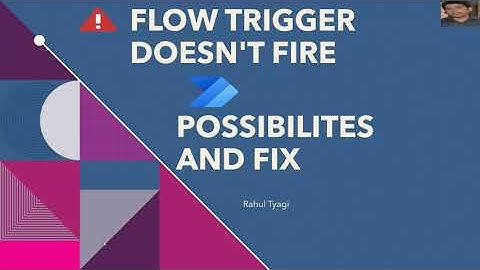 POWER AUTOAMTE FLOW TRIGGER Doesn