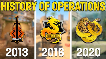 The Complete History of Counter-Strike Operations