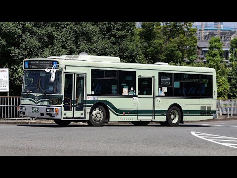 異音】 京都市バス 1772 PDG-AA273KAN ZF製ECOMAT 19号系統(区間走行音