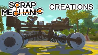 Engine Powered Muscle Car Scrap Mechanic Full Vanilla Youtube