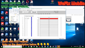 Oppo Realme || cph 1859 || dead after update (downgrade with a22 version ) pattern pin frp unlock !!