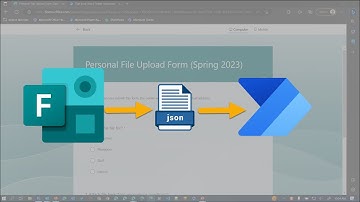 Parse json schema for file upload questions