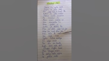Thumbnail of Kushagra - Finding Her Lyrics #song #hindisongs #findingher
