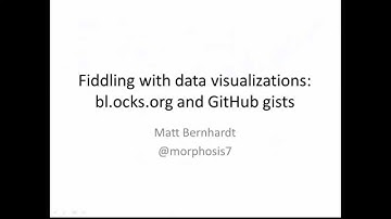 bl.ocks.org and GitHub gists