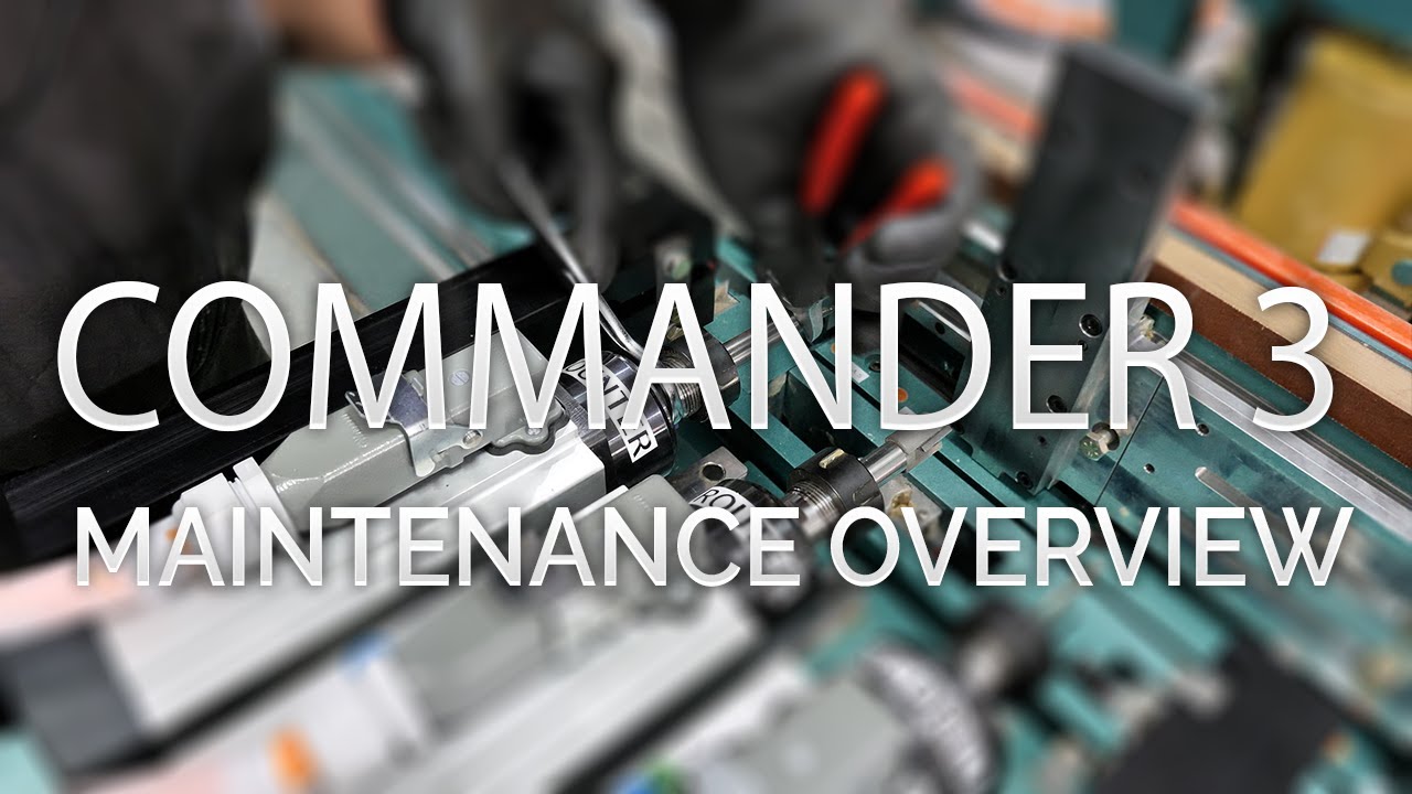 Commander 3 Maintenance - YouTube