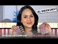 Introducing my own makeup brand  myhues  swatching myhues lip comfort matte liquid lipsticks