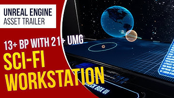 UE4 l Sci-Fi Workstation Pack (Trailer)