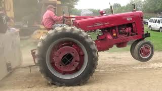 Farm Tractor pull, John Deere vs Farmall, International, Ford 8N and many more.