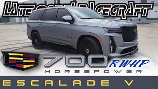 Not your average SUV!   700 RWHP 2023 Cadillac Escalade V by LMR