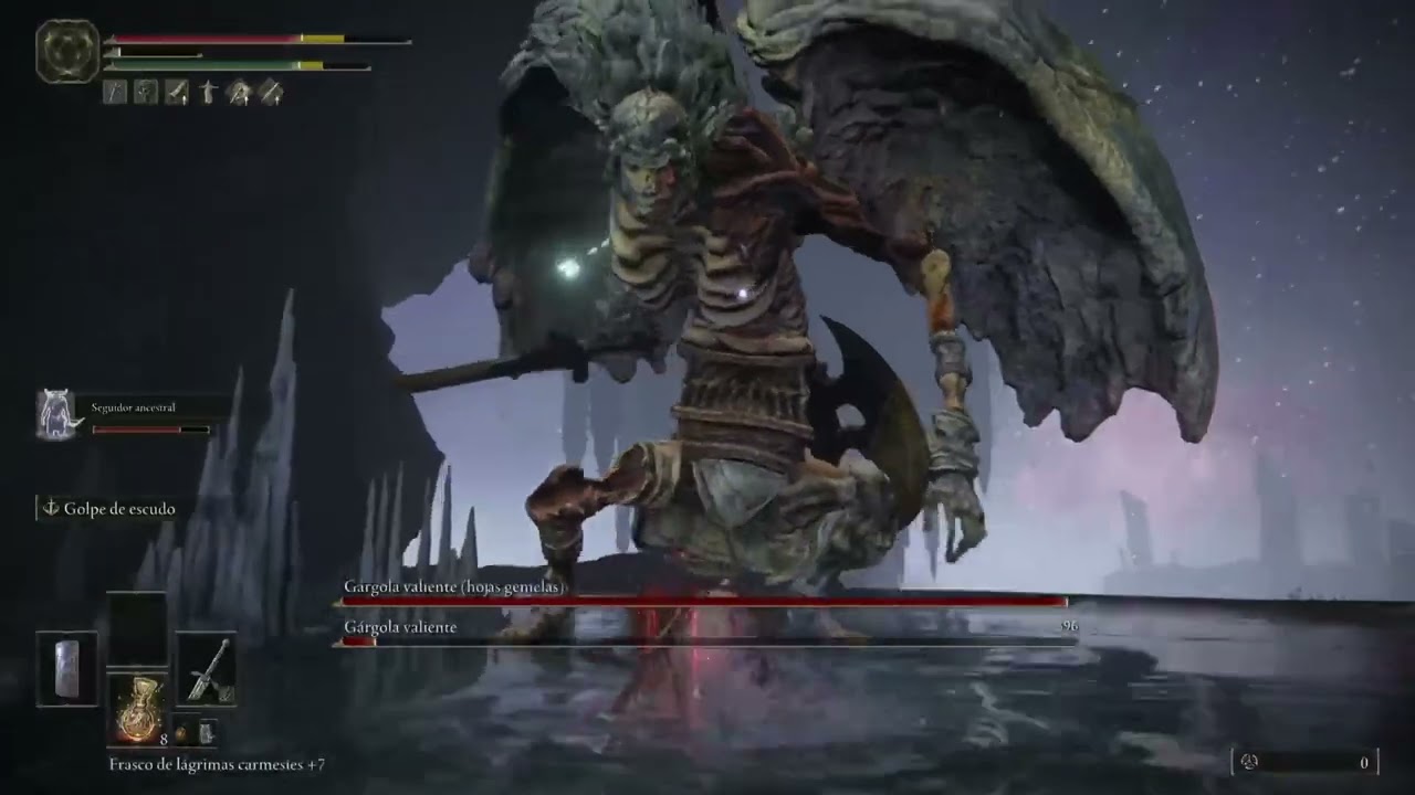 Elden Ring How to kill Valiant Gargoyles as melee YouTube