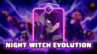 Night Witch Evolution | Clash Royale