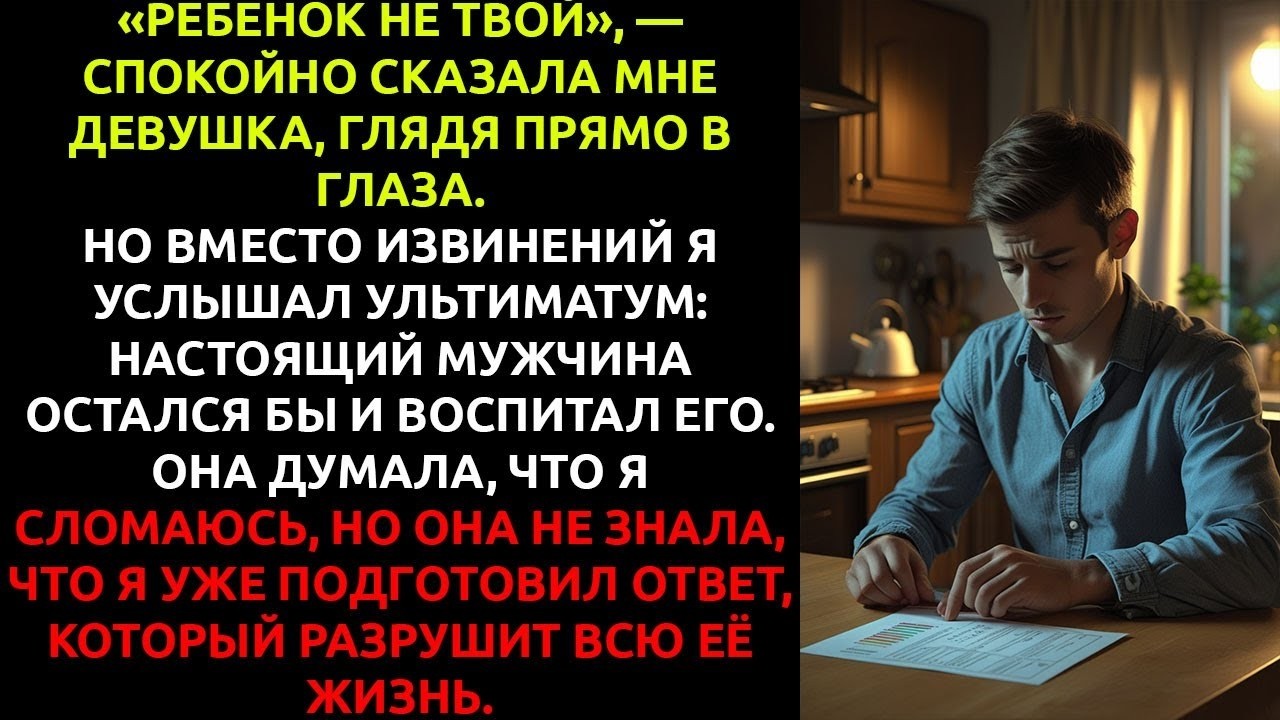 «Ты ДОЛЖЕН растить чужого ребёнка» — она не знала, КАКОЙ ответ я отправил её отцу