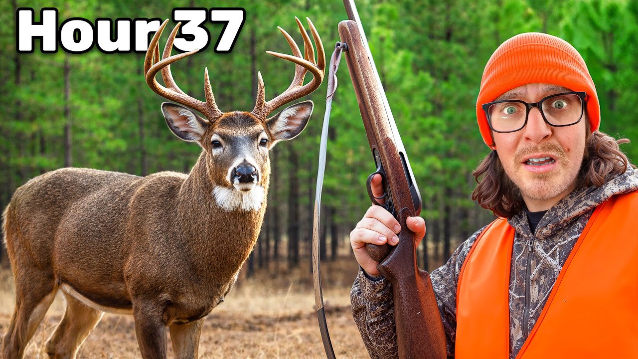 Eating Only What I Hunt For 48 Hours! - YouTube