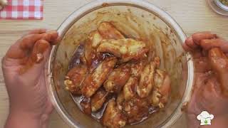 Asian cannabis chicken wings