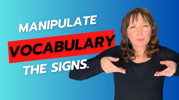 ASL Unit 2: Manipulate the Signs in ASL | Take Out, Put Back, Break, Show & More ✋📦