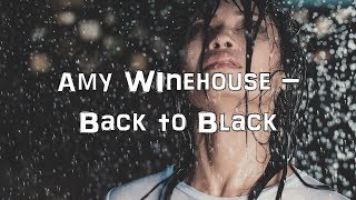 Video thumbnail of "Amy Winehouse - Back to Black [Acoustic Cover.Lyrics.Karaoke]"