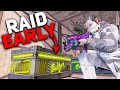 nos INFILTRAMOS EN SU BASE PARA SACARLES UNA CAJA DE SULFURO!!  RAIDEAMOS EL PRIMER DIA! - Rust