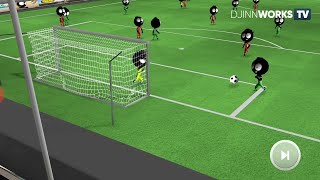 Stickman Soccer 3D - Raptors vs Scropions - Android Gameplay #2 screenshot 2