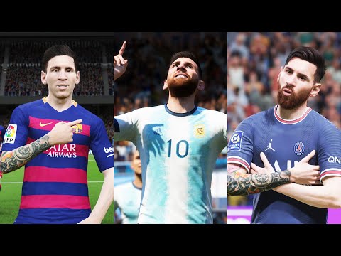 LIONEL MESSI IN EVERY FIFA (06-22)