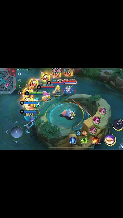 PERKUMPULAN TEAM  NANA #mobilelegends #gaming #reaction #mlbb #viral #fypシ #shorts #short