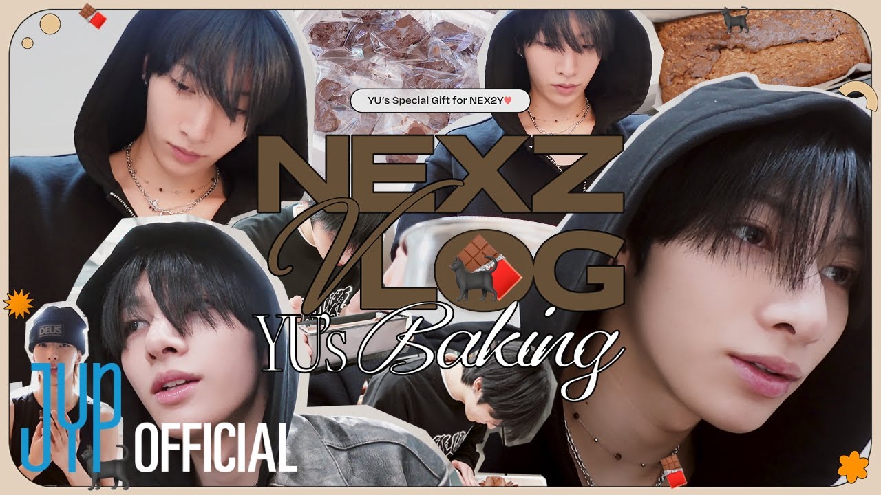 [NEXZ(넥스지) VLOG] YU's Baking #2 l Special Gift for NEX2Y🍫🎁