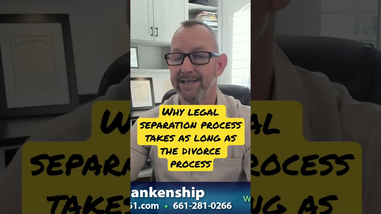 LEGAL SEPARATION PROCESS NOT FASTER THAN DIVORCE PROCESS 