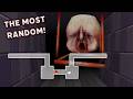 Top-Down View of Monster 3 (Baby Face)'s Chase in Spooky's Jump Scare Mansion