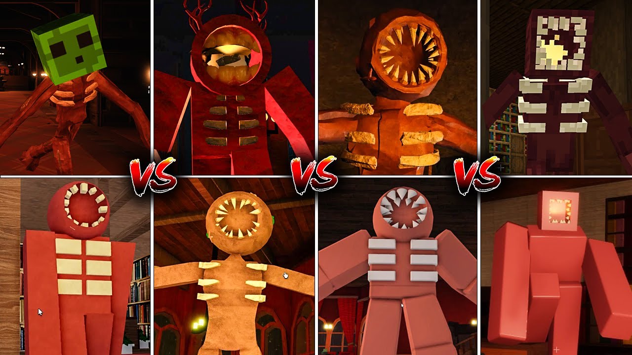 ROBLOX DOORS Figure Chase VS 20 Different Figure Chases YouTube