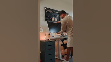 Desk Setup Monitor Upgrade from AMAZON!