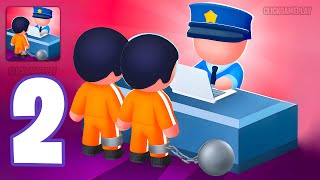 Police Station Idle Gameplay Walkthrough Part 2 - Tutorial Manage Police Station (Android,iOS)