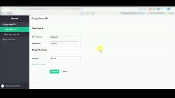 Zoho Creator | Google DistanceMatrix API Integration