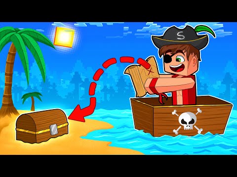 ماين كرافت البحث عن كنز القراصنة!☠️💎 - Pirate Treasure