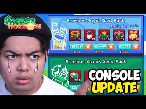 HINDI PALDO sa GARDEN HORIZON CONSOLE UPDATE! (Grow a Garden 2)