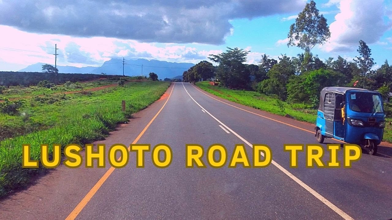 Beautiful Sceneries and Roads in Lushoto, Tanzania