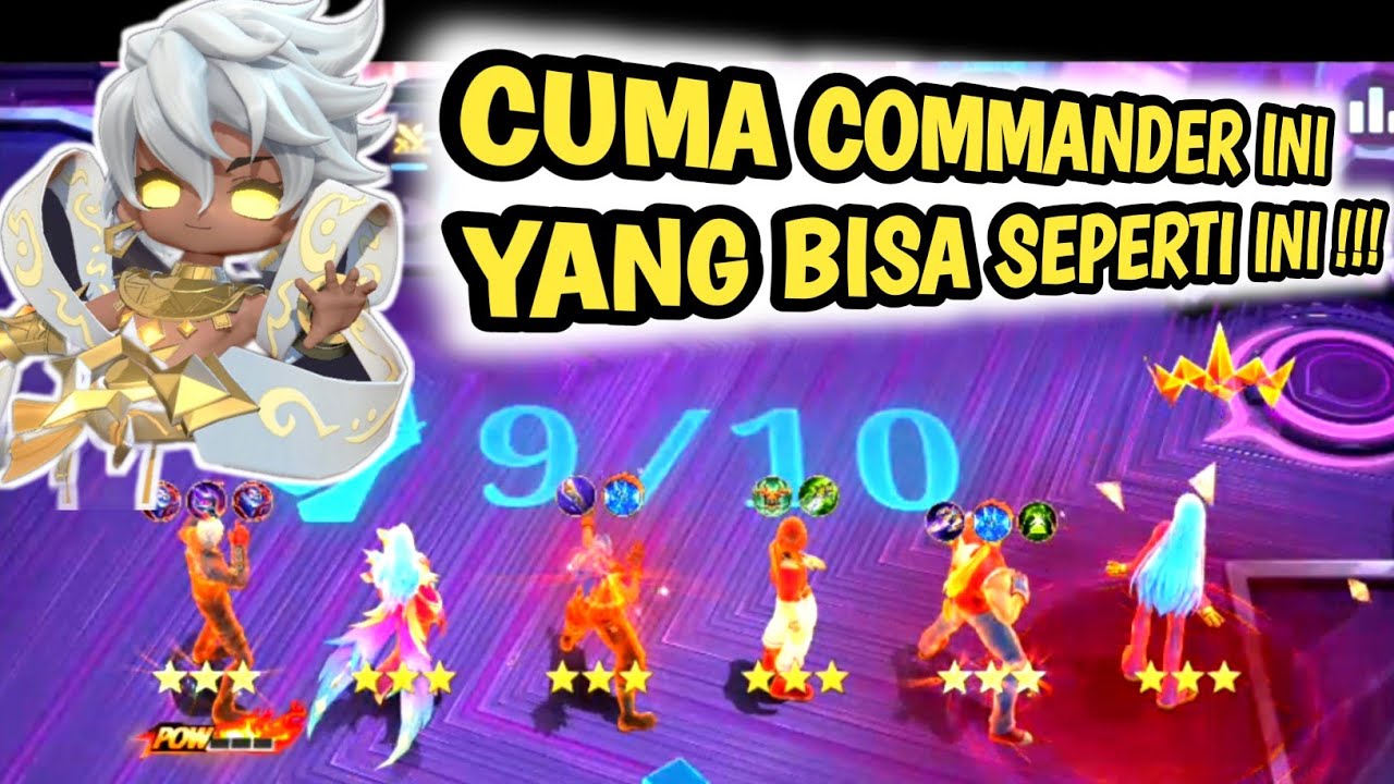 TRICK COMMANDER VALE | CARA BERMAIN COMMANDER VALE #magicchessgogo # ...