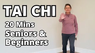 TAI CHI 20 mins for SENIORS & BEGINNERS #taichi #taichiforseniors #taichiforbeginners