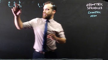 Geometric Sequences Geometric mean