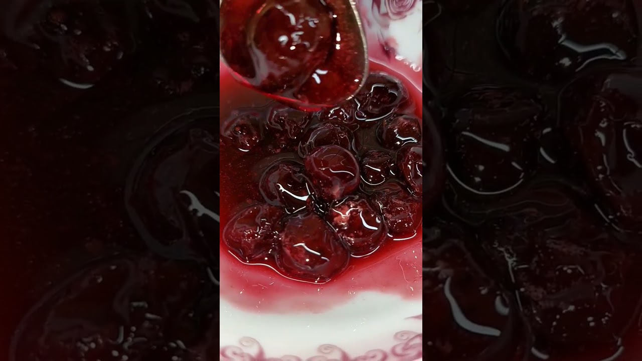 Вишнёвое варенье с косточкой! Рецепты от Малинки! #вишневоеварееье