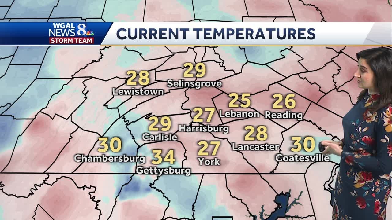 Icy start to the day, then getting warming in South-Central ...