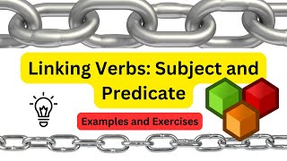 Linking Verbs : Subject and Predicate #linkingverb #learngrammar #easygripinenglish