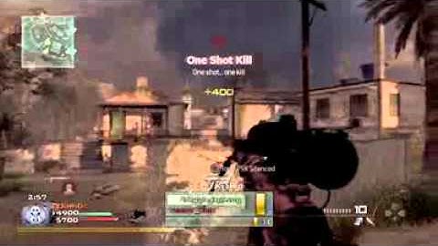 MW2 No Scope Across The Map!!!