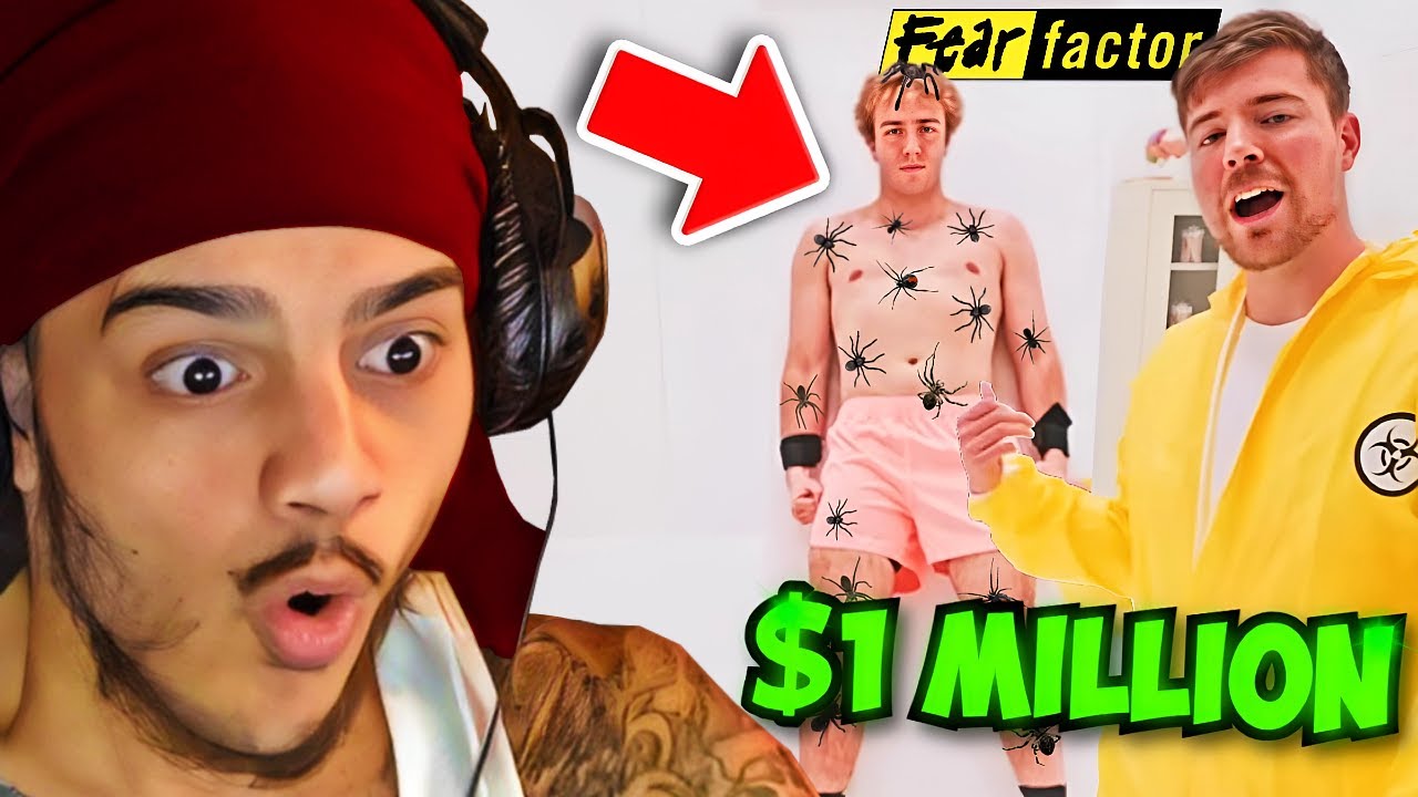 MrBeast Puts His Brother On FEAR FACTOR For $1M..