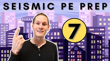 PE Seismic Example Problem - 7 #structuralengineering #civilengineering #engineering