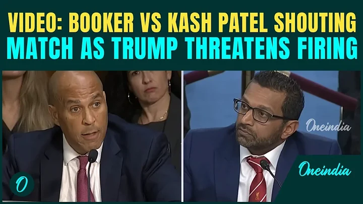 Trump to FIRE Kash Patel? FBI Director EXPLODES At Sen. Cory Booker as He Blasts Trump’s Policies