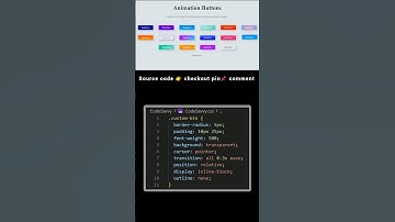 Animation Buttons #coding #trending #button #animation #3danimation #youtubeshorts #frontend #css