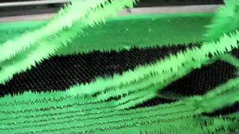 Laser-cutting silk at the AS220 Fab Lab