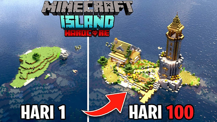 100 Hari di Minecraft PULAU TERPENCIL HARDCORE