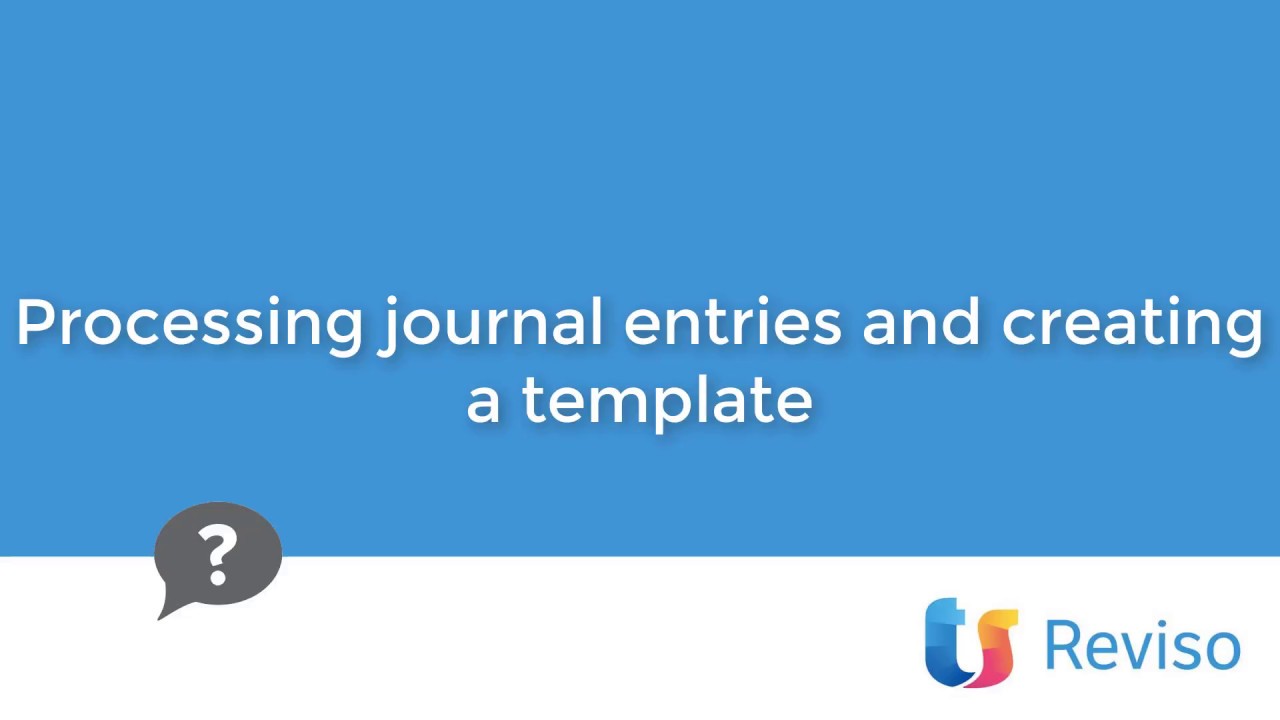 Creating a journal and template - YouTube