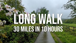 30 Miles in a day | Planning vs Doing | Artist Walking.