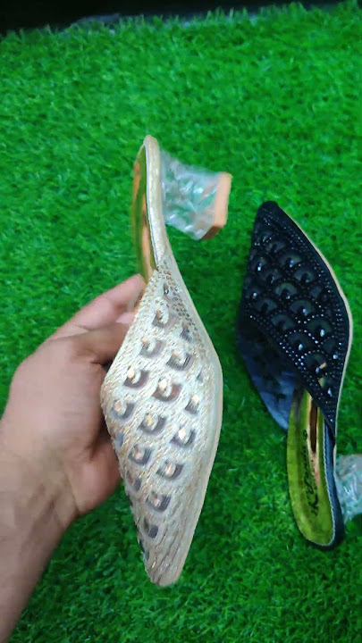 Half shoe Box Heel Juta.What'sapp-01575300056. #shoes #fashion #slippers #slippers #ladies #shoes